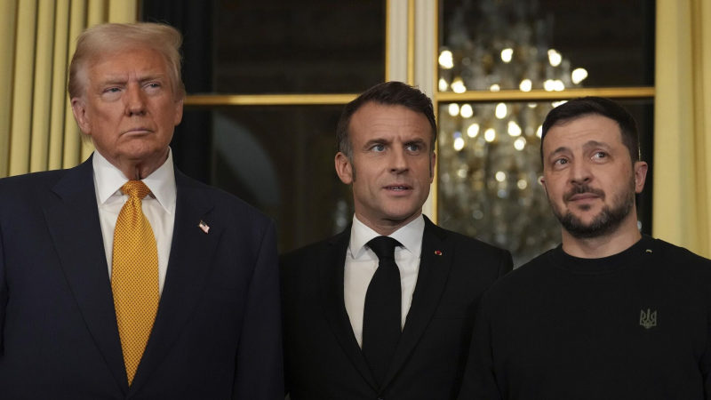 Reuters раскрыло детали встречи Трампа с Макроном и Зеленским в Париже