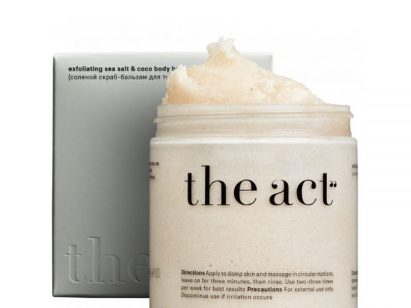 Скраб для тела The Act соляной кокос, 300 г